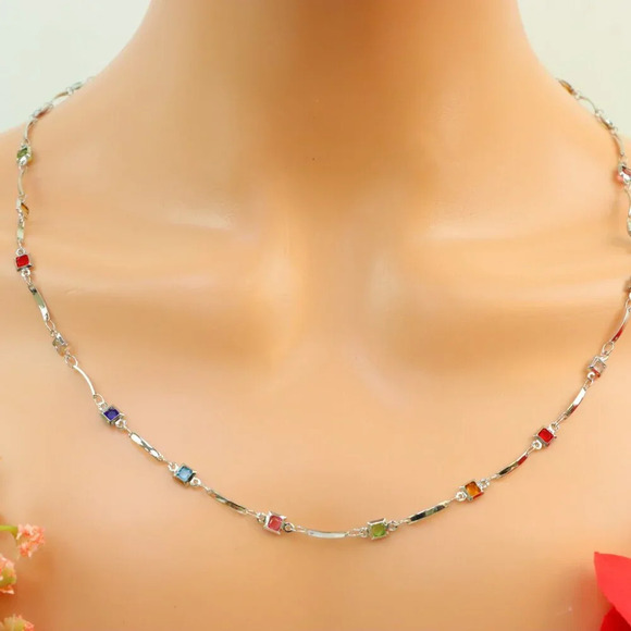"New Beautiful Design Necklace Chain for Women/Girls, Gift, N533 - Picture 6 of 10